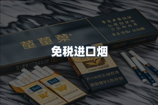 免税进口烟